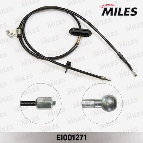 Miles EI001271 Трос, cтояночный тормоз