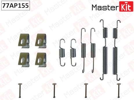 фото Master KiT 77AP155 Ремкомплект крепления тормозных колодок Master KiT 77AP155 Ремкомплект крепления тормозных колодок
