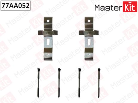фото Master KiT 77AA052 Ремкомплект крепления тормозных колодок Master KiT 77AA052 Ремкомплект крепления тормозных колодок