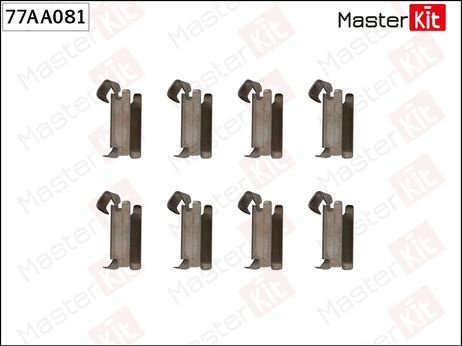 фото Master KiT 77AA081 Ремкомплект крепления тормозных колодок Master KiT 77AA081 Ремкомплект крепления тормозных колодок