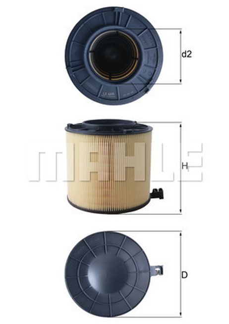 фото Mahle LX 4406 Фильтр воздушный Mahle LX 4406 Фильтр воздушный