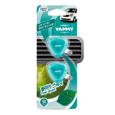 фото Yammy F022 _ароматизатор! на дефлектор, жидкий, аромат Clear Squash, Корея Yammy F022 _ароматизатор! на дефлектор, жидкий, аромат Clear Squash, Корея