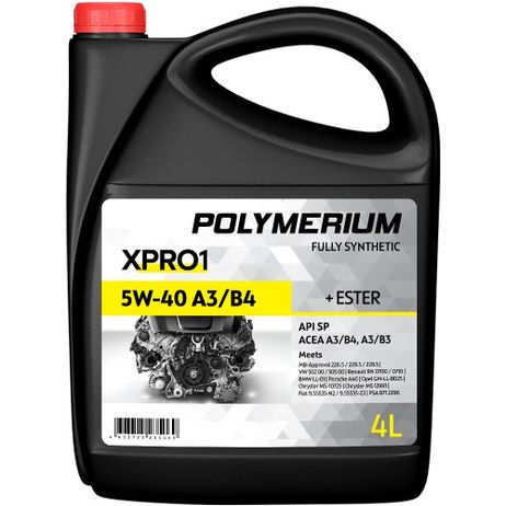 Polymerium plmx15404 Xpro1 5w40 a3/b4 4L