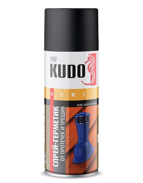 KUDO KU-H302 Герметизирующий спрей Чёрный 520 мл