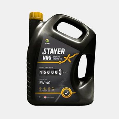фото Yokki YSNRG1004P Масло моторное синтетическое Stayer NRG 5w-40 4 л Yokki YSNRG1004P Масло моторное синтетическое Stayer NRG 5w-40 4 л