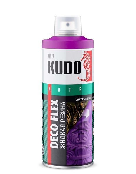 фото KUDO KU-5310 Жидкая резина deco flex Пурпурная 520 мл KUDO KU-5310 Жидкая резина deco flex Пурпурная 520 мл