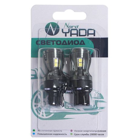 Nord Yada 908342 Светодиодная лампа T20 w21/5 W3x16q 14х2835SMD чип osram с обманкой (стоп.ук.пов)