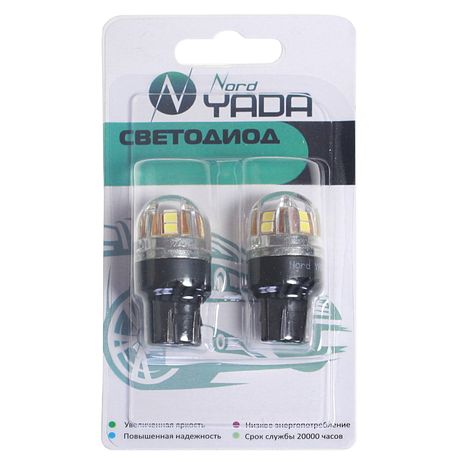 Nord Yada 908346 Светодиодная лампа T20 w21/5 W3x16q 15х2835SMD чип osram с обманкой (стоп.ук.пов)