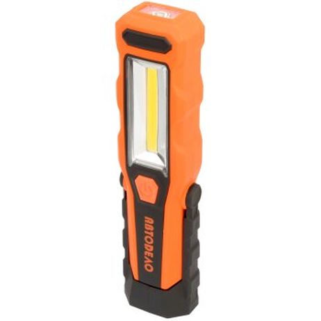 фото АвтоДело АД44310 Фонарь поворотный с магнитом, светодиодный 3cob+1led, 1800 mAh АвтоДело АД44310 Фонарь поворотный с магнитом, светодиодный 3cob+1led, 1800 mAh