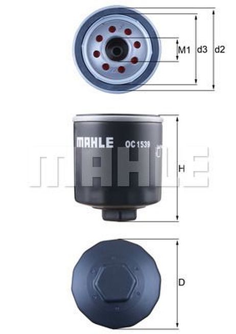 фото Knecht OC 1539 Фильтр масляный Knecht OC 1539 Фильтр масляный