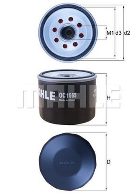 фото Knecht OC 1565 Фильтр масляный Knecht OC 1565 Фильтр масляный