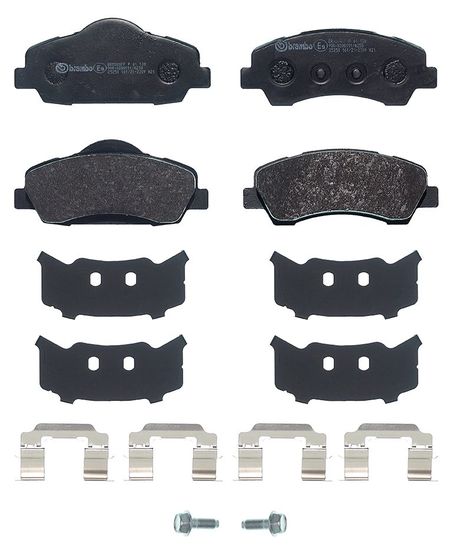 фото Brembo P 61 138 Колодки тормозные дисковые | перед | Brembo P 61 138 Колодки тормозные дисковые | перед |