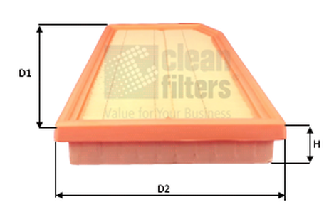 фото Clean Filters MA3494 Фильтр воздушный Clean Filters MA3494 Фильтр воздушный