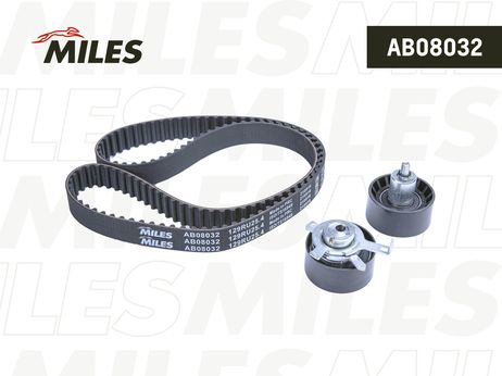 Miles AB08032 Ремень грм, комплект