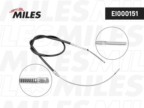 Miles EI000151 Трос стояночного тормоза BMW 3(e36)