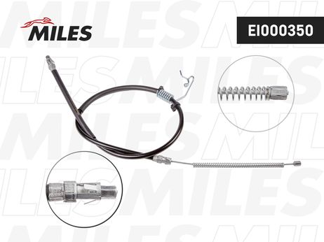 Miles EI000350 Трос стояночного тормоза ford transit 00-06 правый