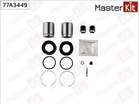 фото Master KiT 77A3449 Ремкомплект тормозного суппорта + поршень Master KiT 77A3449 Ремкомплект тормозного суппорта + поршень