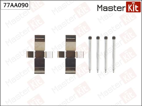 фото Master KiT 77AA090 Ремкомплект крепления тормозных колодок Master KiT 77AA090 Ремкомплект крепления тормозных колодок