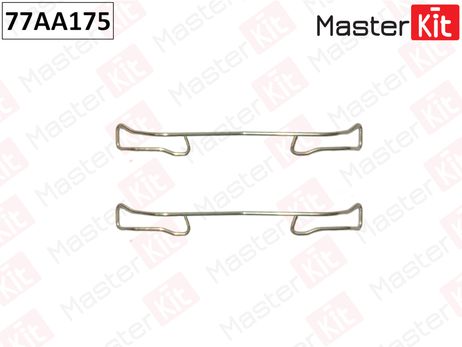 фото Master KiT 77AA175 Ремкомплект крепления тормозных колодок | перед прав/лев | Master KiT 77AA175 Ремкомплект крепления тормозных колодок | перед прав/лев |