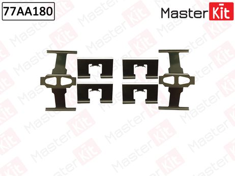 фото Master KiT 77AA180 Ремкомплект крепления тормозных колодок Master KiT 77AA180 Ремкомплект крепления тормозных колодок