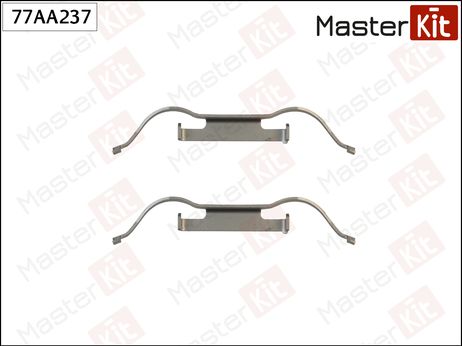 фото Master KiT 77AA237 Ремкомплект крепления тормозных колодок Master KiT 77AA237 Ремкомплект крепления тормозных колодок