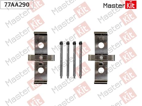 фото Master KiT 77AA290 Ремкомплект крепления тормозных колодок Master KiT 77AA290 Ремкомплект крепления тормозных колодок