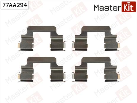 фото Master KiT 77AA294 Ремкомплект крепления тормозных колодок Master KiT 77AA294 Ремкомплект крепления тормозных колодок