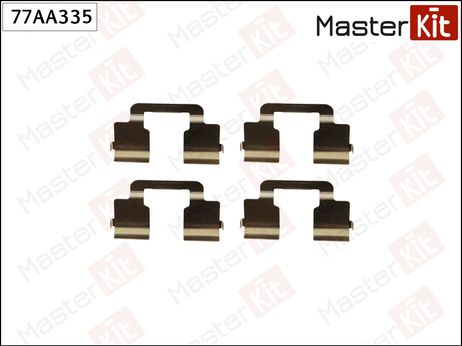 фото Master KiT 77AA335 Ремкомплект крепления тормозных колодок | прав/лев | Master KiT 77AA335 Ремкомплект крепления тормозных колодок | прав/лев |