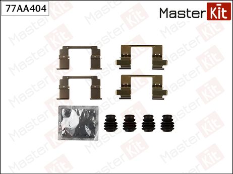 фото Master KiT 77AA404 Ремкомплект крепления тормозных колодок Master KiT 77AA404 Ремкомплект крепления тормозных колодок