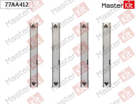 фото Master KiT 77AA412 Ремкомплект крепления тормозных колодок Master KiT 77AA412 Ремкомплект крепления тормозных колодок