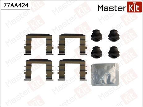фото Master KiT 77AA424 Ремкомплект крепления тормозных колодок Master KiT 77AA424 Ремкомплект крепления тормозных колодок