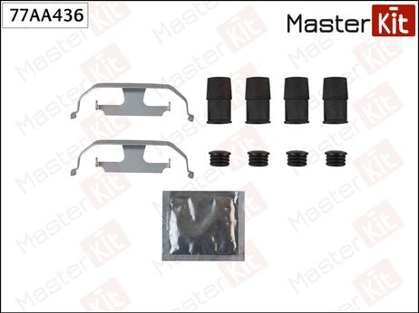 фото Master KiT 77AA436 Ремкомплект крепления тормозных колодок Master KiT 77AA436 Ремкомплект крепления тормозных колодок