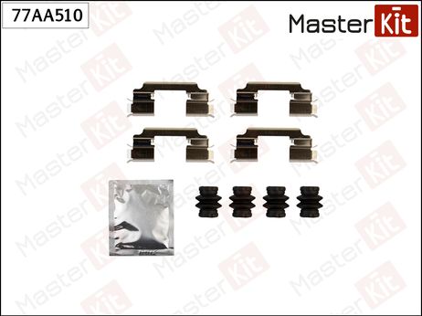 фото Master KiT 77AA510 Ремкомплект крепления тормозных колодок Master KiT 77AA510 Ремкомплект крепления тормозных колодок