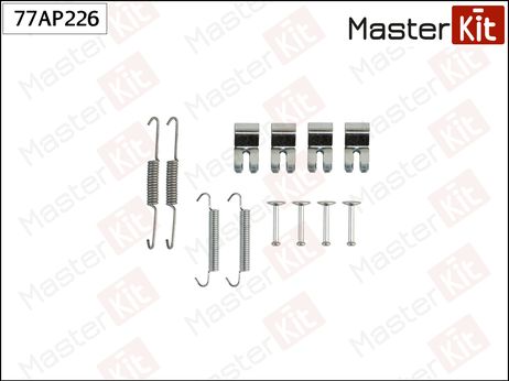 фото Master KiT 77AP226 Ремкомплект крепления тормозных колодок | зад прав/лев | Master KiT 77AP226 Ремкомплект крепления тормозных колодок | зад прав/лев |