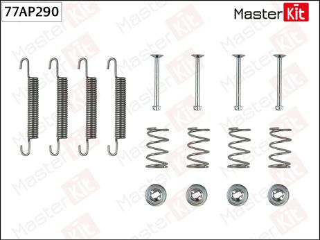 фото Master KiT 77AP290 Ремкомплект крепления тормозных колодок | зад прав/лев | Master KiT 77AP290 Ремкомплект крепления тормозных колодок | зад прав/лев |