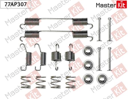 фото Master KiT 77AP307 Ремкомплект крепления тормозных колодок Master KiT 77AP307 Ремкомплект крепления тормозных колодок