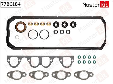 фото Master KiT 77BG184 Комплект прокладок головки блока цилиндров Master KiT 77BG184 Комплект прокладок головки блока цилиндров