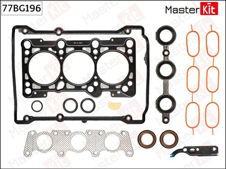 фото Master KiT 77BG196 Комплект прокладок головки блока цилиндров Master KiT 77BG196 Комплект прокладок головки блока цилиндров