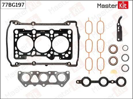 фото Master KiT 77BG197 Комплект прокладок головки блока цилиндров Master KiT 77BG197 Комплект прокладок головки блока цилиндров