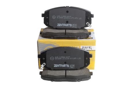 фото ZENTPARTS Z07262 Колодки дисковые передние Hyundai ZENTPARTS Z07262 Колодки дисковые передние Hyundai