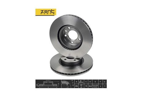 фото ZENTPARTS Z06146 Диск торм. пер. Opel Omega 2.0-3.0 94> ZENTPARTS Z06146 Диск торм. пер. Opel Omega 2.0-3.0 94>