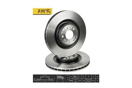 фото ZENTPARTS Z06159 Диск торм. пер. MB ML III 2.5-3.5 11> ZENTPARTS Z06159 Диск торм. пер. MB ML III 2.5-3.5 11>