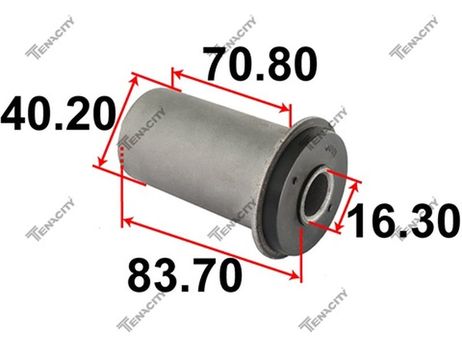 фото Tenacity AAMTO1243 Сайлентблок рессоры резиновый (2519) Tenacity AAMTO1243 Сайлентблок рессоры резиновый (2519)