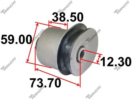 фото Tenacity AAMMA1104 Сайлентблок задней балки (2788) Tenacity AAMMA1104 Сайлентблок задней балки (2788)