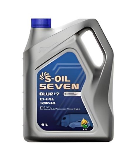 фото S-OIL E107876 7 blue #7 ci-4/sl 10w40 (6л), синтетика (1/3) S-OIL E107876 7 blue #7 ci-4/sl 10w40 (6л), синтетика (1/3)