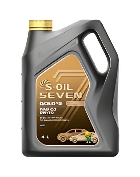 фото S-OIL E107742 7 gold #9 PAO C3 5w30 4L S-OIL E107742 7 gold #9 PAO C3 5w30 4L