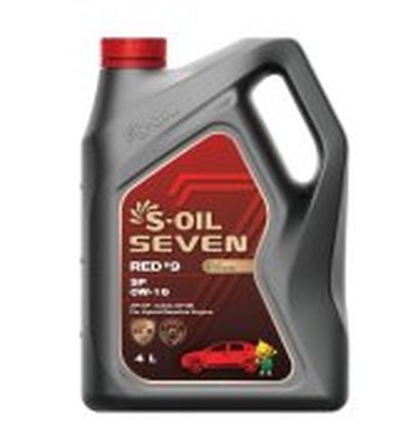 фото S-OIL E108276 7 RED #9 SP 0w16 (4л), синтетика (1/4) S-OIL E108276 7 RED #9 SP 0w16 (4л), синтетика (1/4)