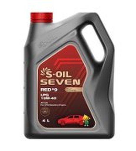 S-OIL E107644 _soil  7 RED #9 LPG 10w-40 4L масло