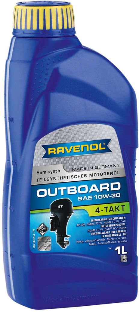 фото RAVENOL 1153203001 Масло моторное 1030 1л 4 полусинтетика RAVENOL 1153203001 Масло моторное 1030 1л 4 полусинтетика