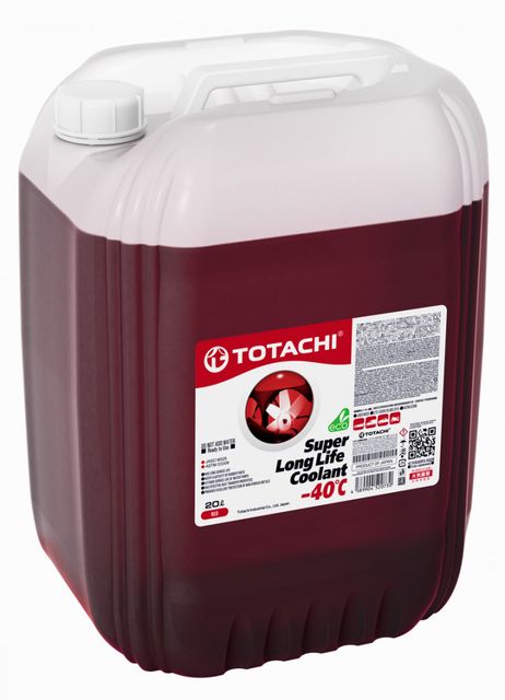 фото Totachi 41820 Антифриз, готовый раствор super LLC -40°c красный 20л Totachi 41820 Антифриз, готовый раствор super LLC -40°c красный 20л